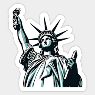 Statue of Liberty Sticker